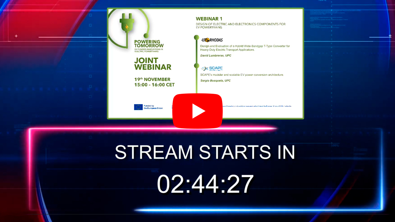 RHODaS Webinar 1: Design of Electric and Electronic Components for EV Powertrains